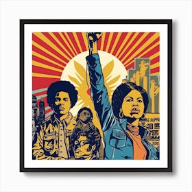 Poster For The March On Washington Art Print