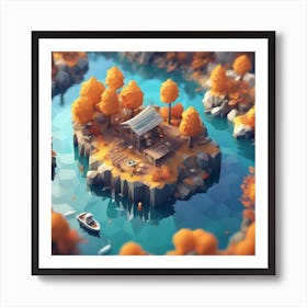 House In The Woods 3 Art Print