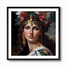 Greek Goddess 6 Art Print