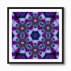 Eye Psychedelic Fractal Art Print