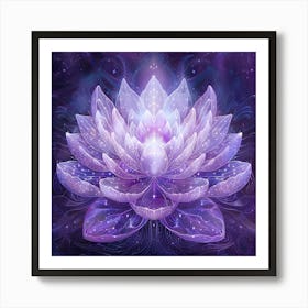 Crown Chakra (Sahasrara) 3 Art Print