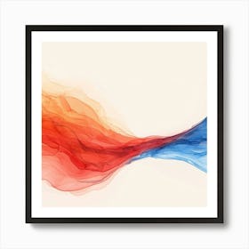 Abstract Smoke Art Print