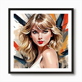 Taylor Swift Ar3 Art Print