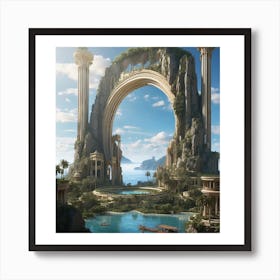 Arch Of Eden Art Print