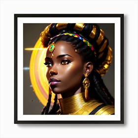 Egyptian Woman 5 Art Print