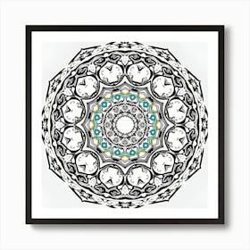 islamic Mandala Art Print