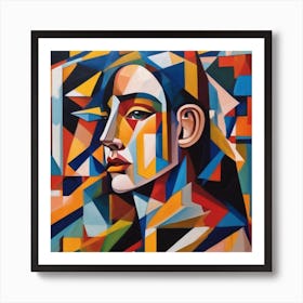 Abstract Woman 2 Art Print