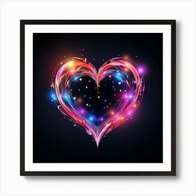 Love Neon (10) Art Print