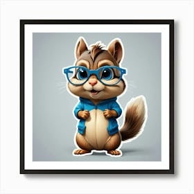 Chipmunk Art Print