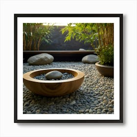 Japanese Garden Art Print