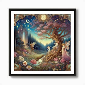 Fairy Forest 2 Art Print