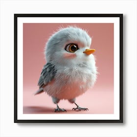 Cute Little Bird 25 Art Print