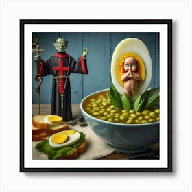 Peas In Soup Art Print