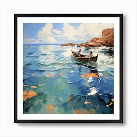 Boat In The Water Art Print