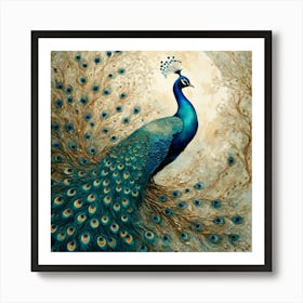 Peacock 1 Art Print