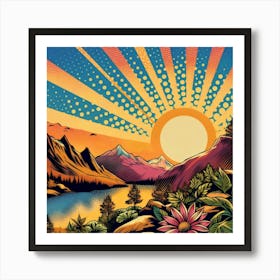 Enchanted Horizon 15 Art Print