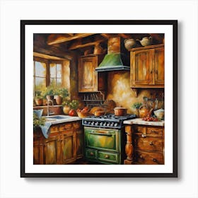 Italian Kitchen Art Print