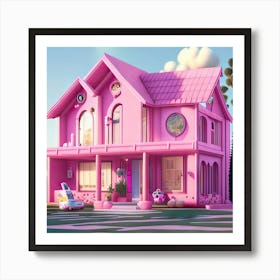 Barbie Dream House (713) Art Print