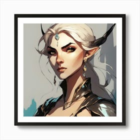 The Elf Queen Art Print