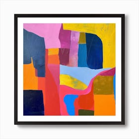 Modern Abstract Collection 4 Art Print