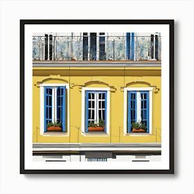 London Apartment Art Print