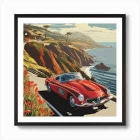 Big Sur Road Trip Art Print