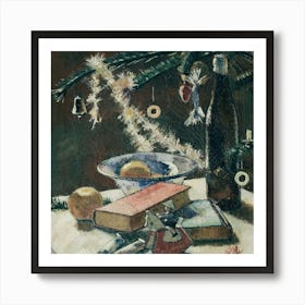 Vintage Christmas 12 2 Art Print