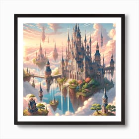 Castle In The Clouds 8 1 Art Print