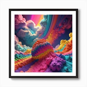 Psychedelic Art 11 Art Print