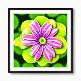 Pink Flower 13 Art Print