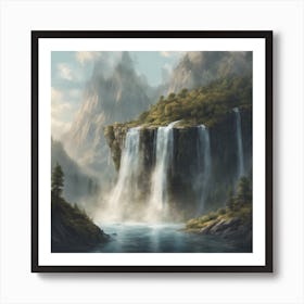 Waterfall Art Print