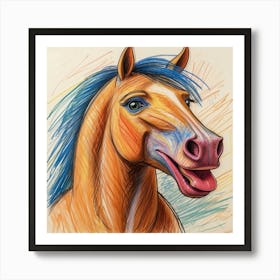 Horse'S Head 2 Art Print