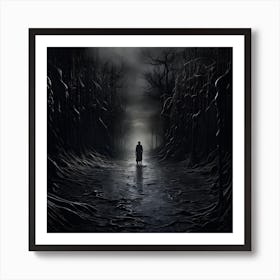 Dark Forest Art Print