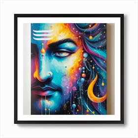 Lord Shiva 1 Art Print