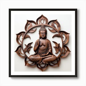 Buddha 60 Art Print