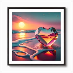 Heart Of Love Art Print