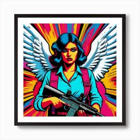 War angel 18 Art Print