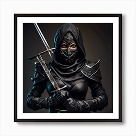 Ninja Art Print