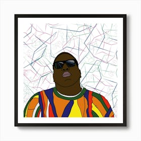 Biggie Smalls Art Print