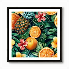 Tropical Fusion (8) Art Print