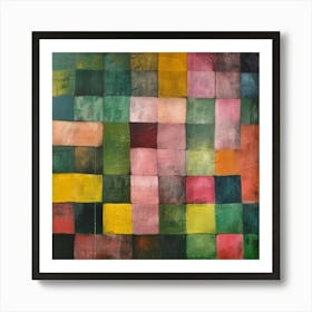 Squares 22 Art Print