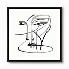 Abstract Shapes Clean Lines Pure Form Art Print