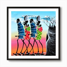 African Women Art Print