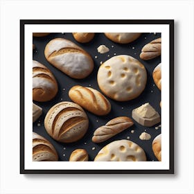 Breads And Pastries 5 Art Print