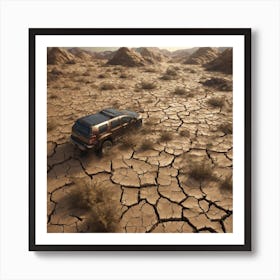 Desert Landscape 5 Art Print