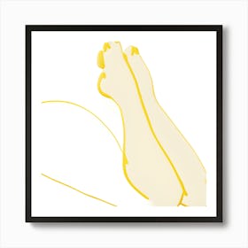 Yellow Legs Art Print