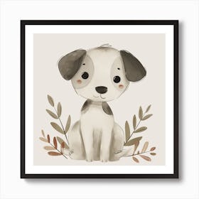 Cute Puppy Art Print