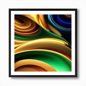 Abstract Painting 3 Art Print