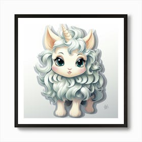 Unicorn 497 Art Print