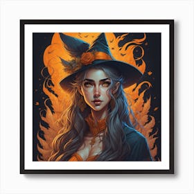 Witch 4 Art Print